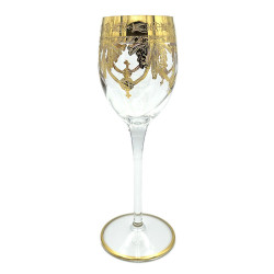 Bicchiere Vino decorato
