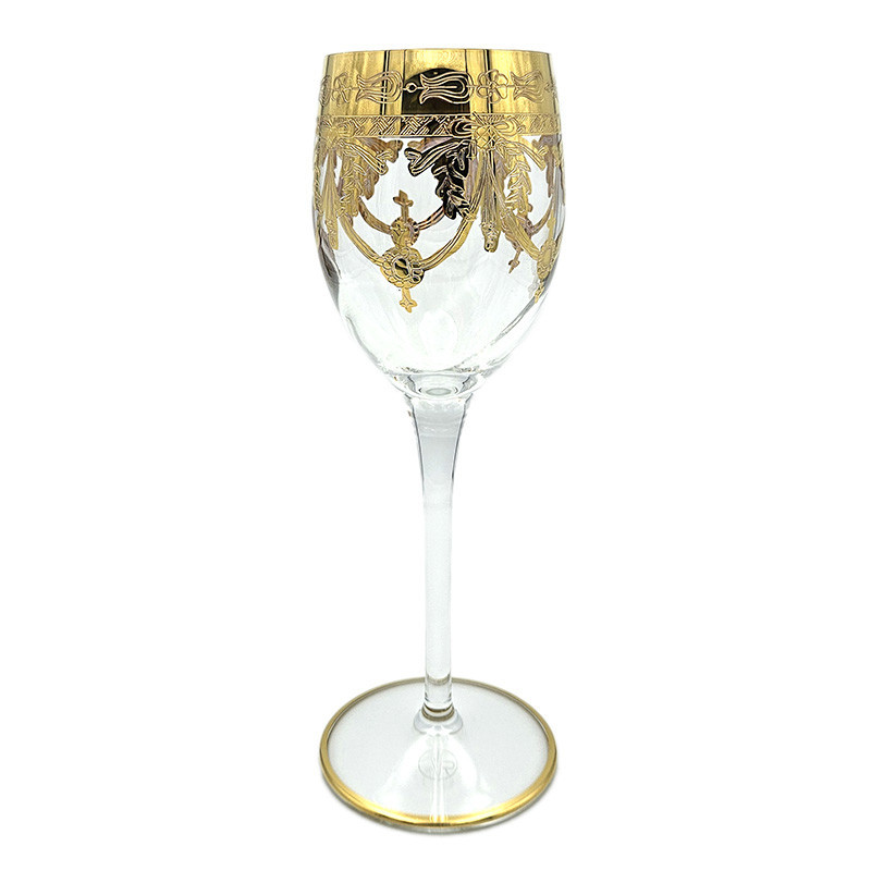 Bicchiere Vino decorato