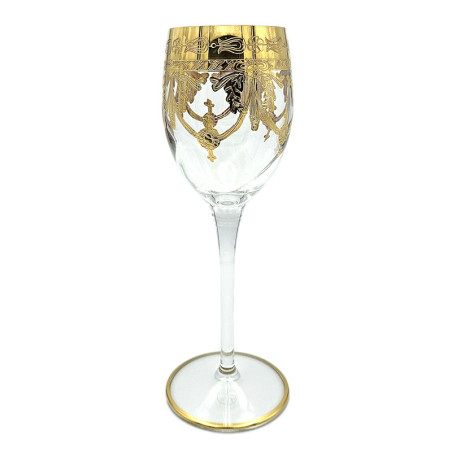 Bicchiere Vino decorato