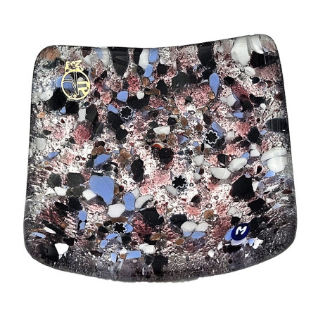 Piattino mosaico ametista